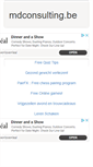 Mobile Screenshot of mdconsulting.be