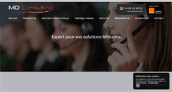 Desktop Screenshot of mdconsulting.fr